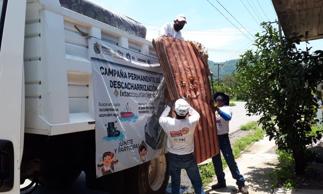 Inicia descacharrización en Tuxpanguillo