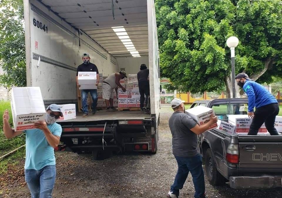 Llega ayuda a Cáritas Orizaba