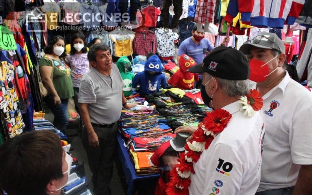 Respaldan comerciantes del mercado cerritos a JM10