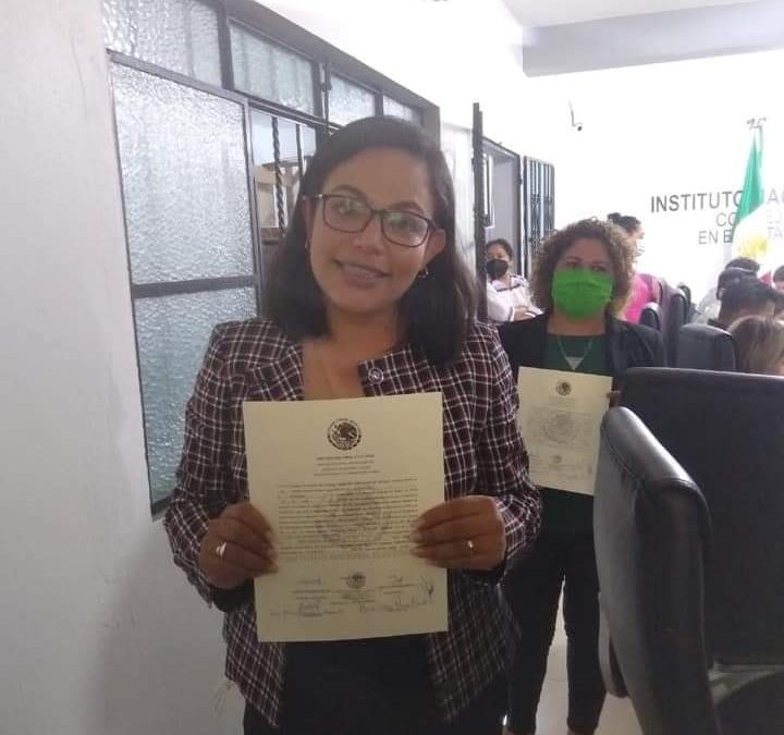 Itzel Domínguez Zopiyactle, Diputada Electa por el Distrito Zongolica