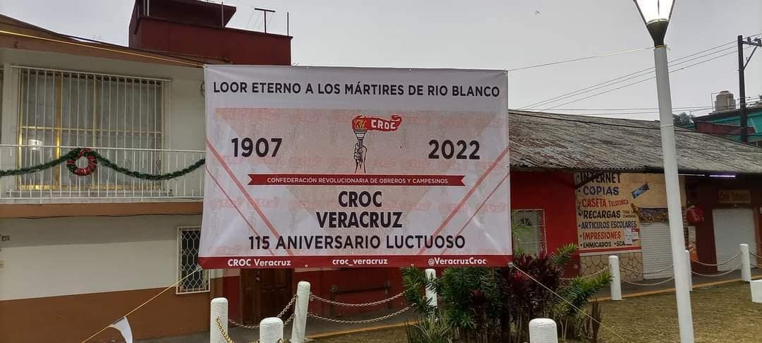 Río Blanco a 115 años de lucha obrera