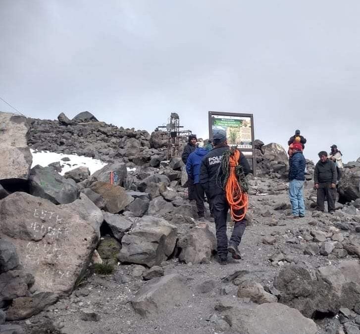 Mueren alpinistas en el Pico de Orizaba