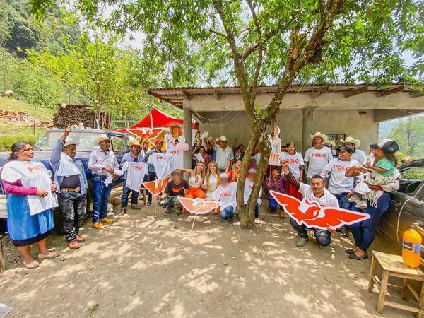 Visitó Letty Miranda a ciudadanos de La Perla