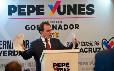 Pepe Yunes denuncia a Rocío Nahle por enriquecimiento ilícito