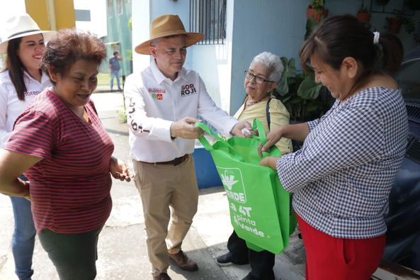 Con propuestas para el desarrollo regional, recorre Igor Rojí Unidades de Potrerillo