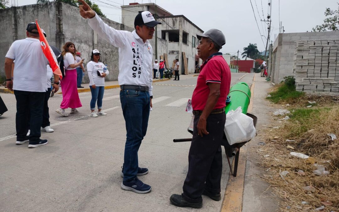 Agua, puente de Metlac y coordinación con alcaldes, problemas por atender: Carlos Vidal