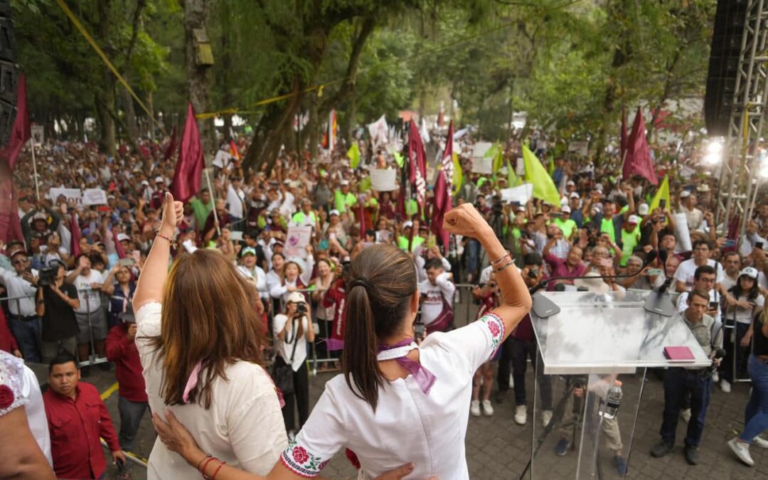 Hemos cumplido con la transformación: Claudia Sheinbaum en Orizaba