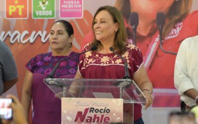 “Tenemos una amplia ventaja en la elección”, afirma Rocío Nahle.